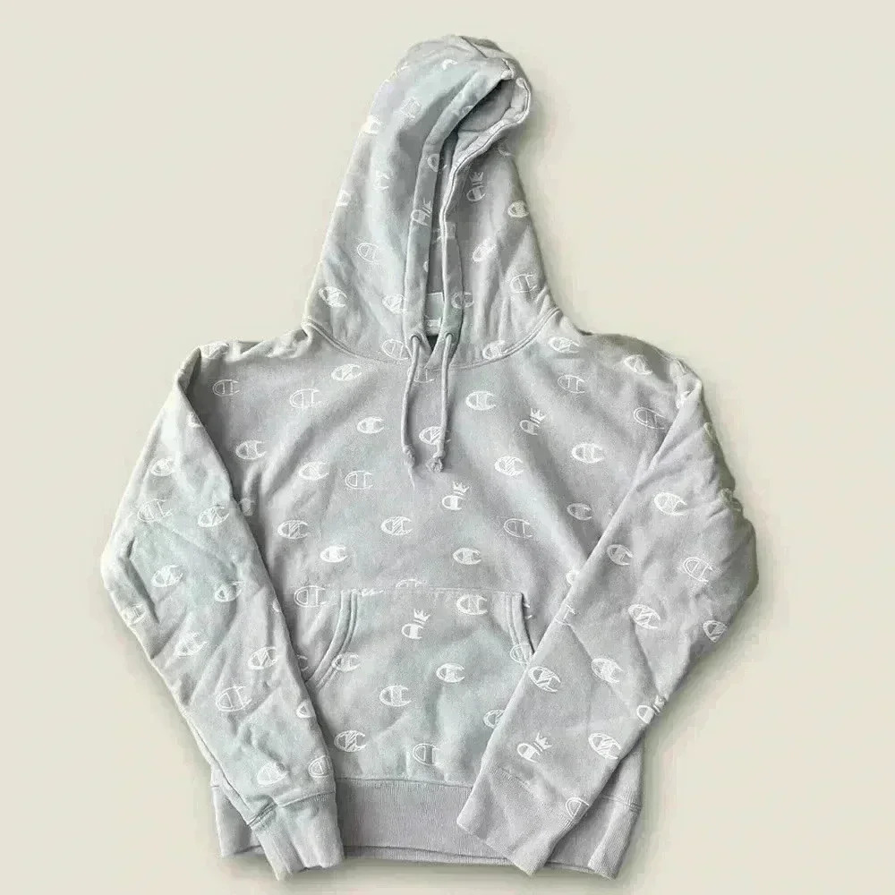 Limited Edition Lilac All Over Print Champion Sweatshirt- Size Small - Picture 4 of 9